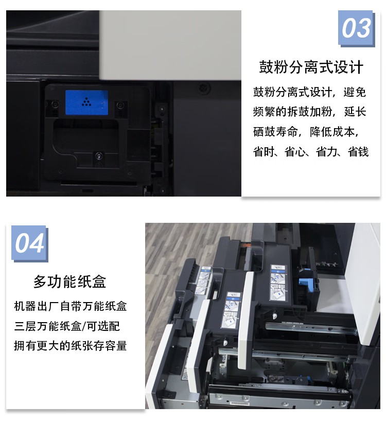 柯尼卡美能達(dá)B808 A3 黑白數(shù)碼復(fù)合機(jī) 再生機(jī)