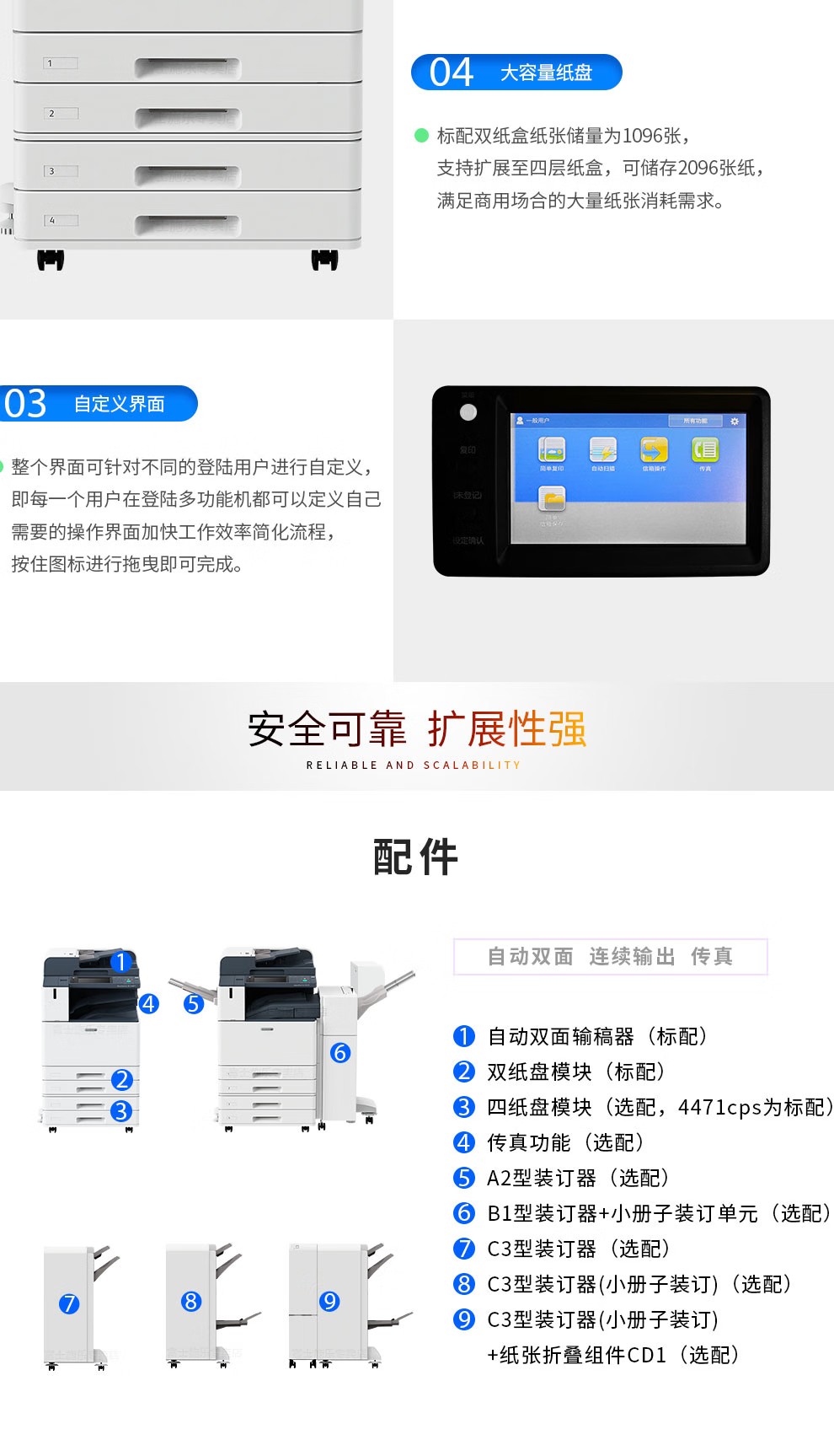 富士施樂 C3371CPS A3復(fù)合機A3彩色大型復(fù)印機一體機打印復(fù)印掃描 富士施樂 C3371CPS A3復(fù)合機A3彩色大型復(fù)印機一體機打印復(fù)印掃描